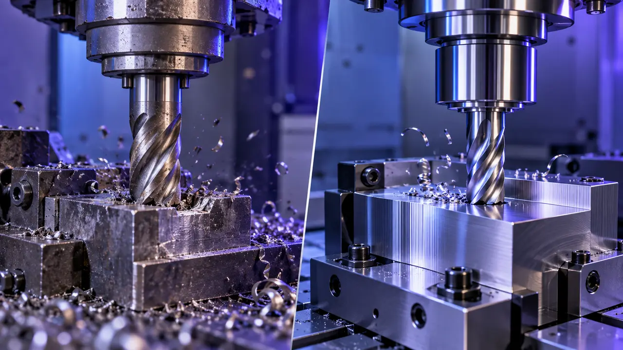 HSS vs carbide tool rigidity and vibration in CNC machining