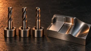 Comparison of square, corner radius and ball nose end mills for mold machining