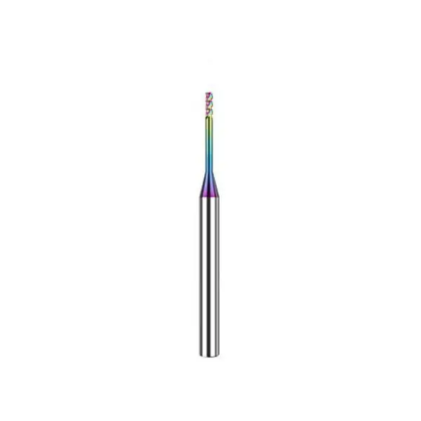 DLC coated carbide drill bits for low-friction machining