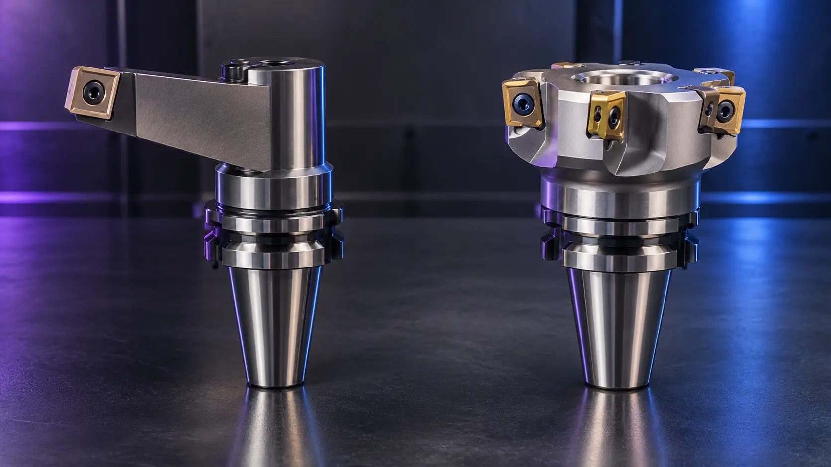 Fly cutter and face mill comparison for CNC surface machining