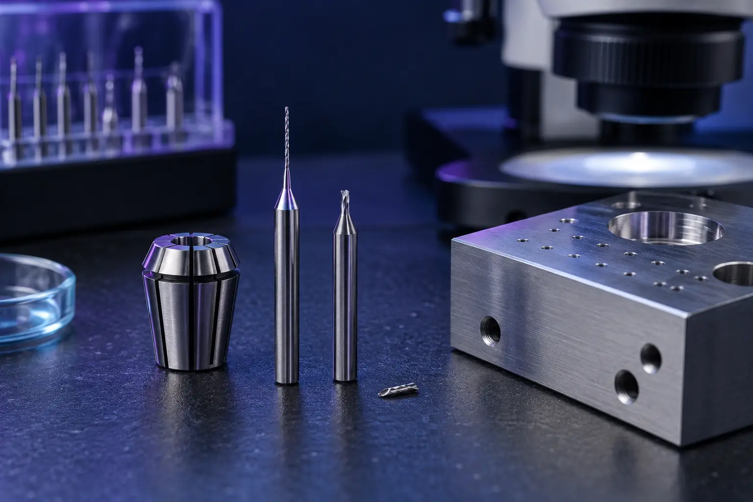 Broken micro drill inspection and drilling troubleshooting