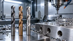 Precision drill bits for metal selection in CNC machining